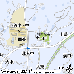 兵庫県宝塚市大原野西谷11周辺の地図