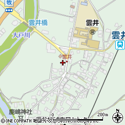滋賀県甲賀市信楽町牧775周辺の地図