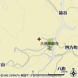 京都府長岡京市浄土谷周辺の地図