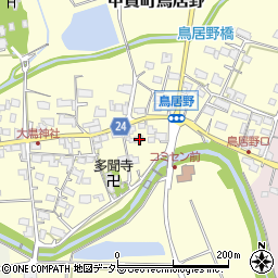 滋賀県甲賀市甲賀町鳥居野850周辺の地図