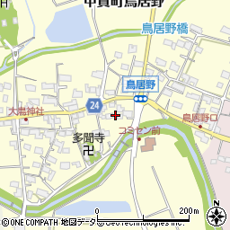 滋賀県甲賀市甲賀町鳥居野851周辺の地図