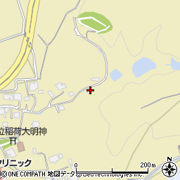 兵庫県三田市福島197周辺の地図
