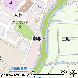 愛知県安城市和泉町南家下周辺の地図