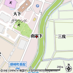 愛知県安城市和泉町（南家下）周辺の地図