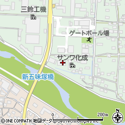 サンワ化成株式会社周辺の地図