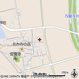 兵庫県加西市豊倉町933周辺の地図