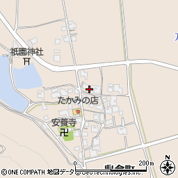 兵庫県加西市豊倉町938周辺の地図