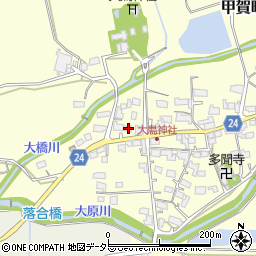 滋賀県甲賀市甲賀町鳥居野1209周辺の地図