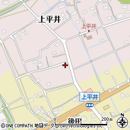 愛知県新城市上平井373-2周辺の地図