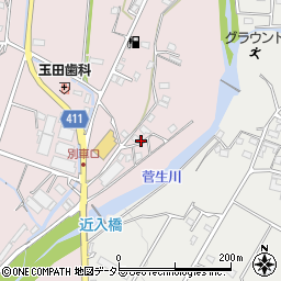 兵庫県姫路市夢前町菅生澗462-4周辺の地図