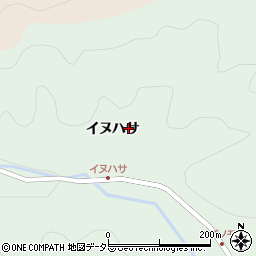 愛知県岡崎市鳥川町イヌハサ46周辺の地図