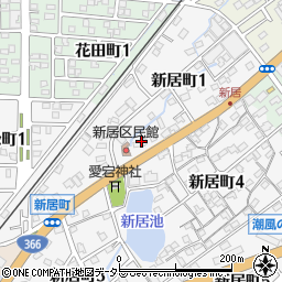 ヘアーリッツ乙川店周辺の地図