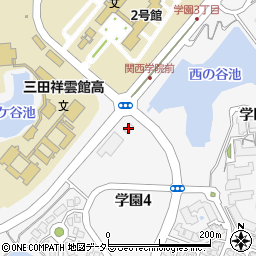 ファミリーマート三田カルチャータウン店周辺の地図