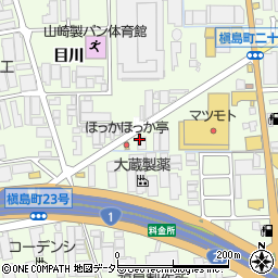 山本自動車南営業所周辺の地図