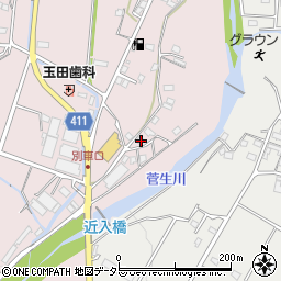 兵庫県姫路市夢前町菅生澗462-2周辺の地図