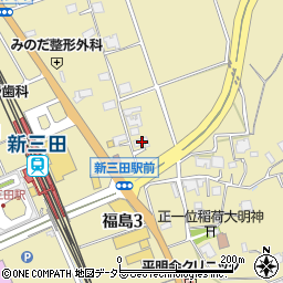 兵庫県三田市福島248周辺の地図