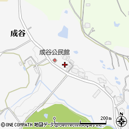 兵庫県三田市成谷220周辺の地図