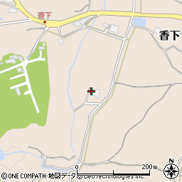 兵庫県三田市香下920周辺の地図
