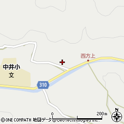 岡山県高梁市中井町西方281周辺の地図