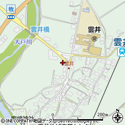 滋賀県甲賀市信楽町牧776周辺の地図