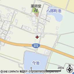 兵庫県加東市田中352周辺の地図