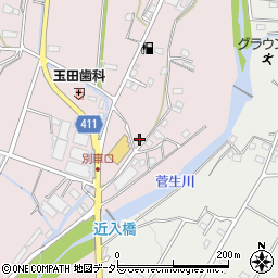 兵庫県姫路市夢前町菅生澗544周辺の地図