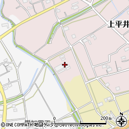 愛知県新城市上平井（西浦）周辺の地図