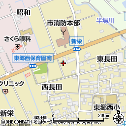 愛知県新城市平井新栄88周辺の地図