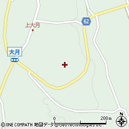 広島県庄原市口和町大月578周辺の地図