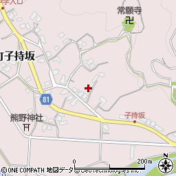 静岡県藤枝市岡部町子持坂454-6周辺の地図