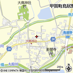 滋賀県甲賀市甲賀町鳥居野828周辺の地図