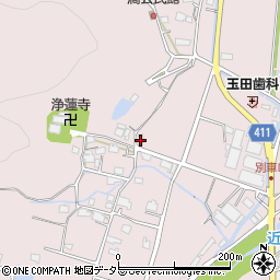 兵庫県姫路市夢前町菅生澗386周辺の地図