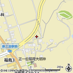 兵庫県三田市福島1260周辺の地図