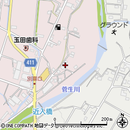 兵庫県姫路市夢前町菅生澗463周辺の地図