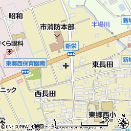 愛知県新城市平井新栄96周辺の地図