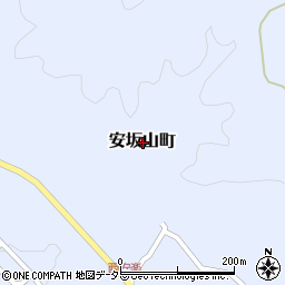 三重県亀山市安坂山町周辺の地図