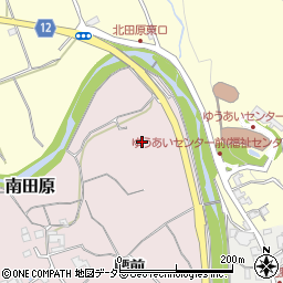 兵庫県川辺郡猪名川町南田原幾志周辺の地図