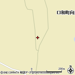 広島県庄原市口和町向泉1352周辺の地図
