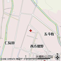 愛知県岡崎市大幡町西方便野74周辺の地図