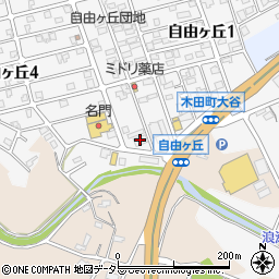 三十三銀行鈴峰支店周辺の地図