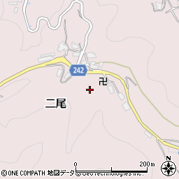 京都府宇治市二尾周辺の地図