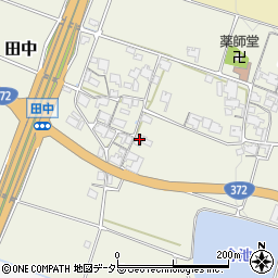 兵庫県加東市田中169周辺の地図