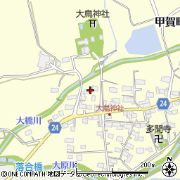 滋賀県甲賀市甲賀町鳥居野1212周辺の地図