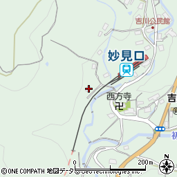大阪府豊能郡豊能町吉川533周辺の地図