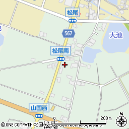 兵庫県加東市松尾487周辺の地図