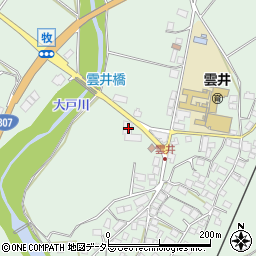 滋賀県甲賀市信楽町牧780周辺の地図