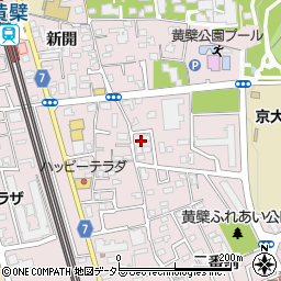 京都府宇治市五ケ庄三番割6周辺の地図