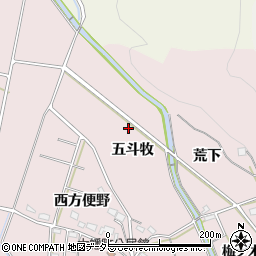 愛知県岡崎市大幡町五斗牧周辺の地図