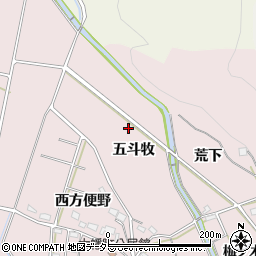 愛知県岡崎市大幡町（五斗牧）周辺の地図
