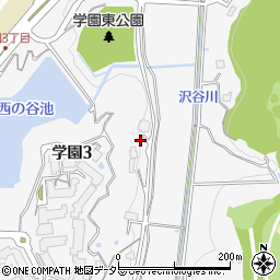 兵庫県三田市沢谷322周辺の地図